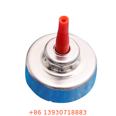 Design professionale della valvola di ricarica dell'accendino a gas butano da 2 * 0,51 mm