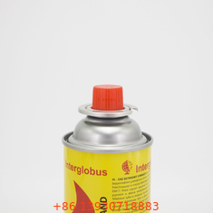 Bombola del fornello a gas portatile da 400 ml Piccola bombola del gas butano da 65 mm