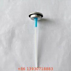Valvola aerosol misurata per lattine aerosol singole e rivestite in argento