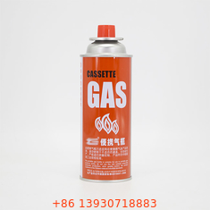 CMYK che stampa la bombola di gas riutilizzabile del butano per capacità della stufa di campeggio 400ml
