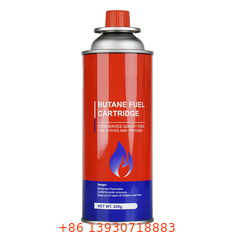Materiale portatile all'aperto della latta della bombola a gas del butano di attività 227g