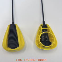 Nozzolo Commodity Aerosol Spray Outlet con porta gomma POM per tubo di estensione