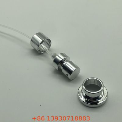 Pompa per profumo elegante per flaconi di fragranze di lusso con meccanismo di spruzzo antigoccia