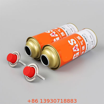 Valvola aerosol per fornello a gas butano che garantisce la prevenzione delle perdite nella cottura all'aperto