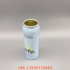 Canister di alluminio aerosol stampati su misura per mousse per cosmetici e cura personale