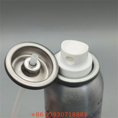 Valvola aerosol per la protezione solare per l'uso in spray cosmetici Soluzione di imballaggio per la cura della pelle con attuatore Dispensatore di nebbia continua per la protezione UV