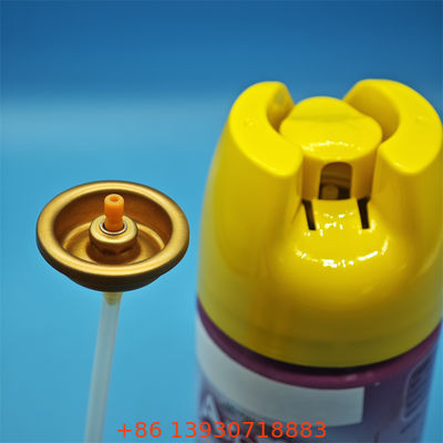 Valvole aerosol di precisione per spray di rinfrescante d'aria per la casa e l'auto