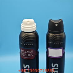 Valvola di spruzzatura del corpo di deodorante ipoallergenico per formulazioni naturali e sensibili per la pelle con percorso di materiale puro e azionamento delicato