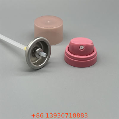 Valvola di spruzzo di deodorante superiore e attuatore di nebbia corporea per prodotti di igiene personale quotidiana per la distribuzione di aerosol senza sforzo