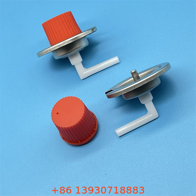 Valvola per fornello a butano da un pollice con coperchio per fornelli portatili a un bruciatore