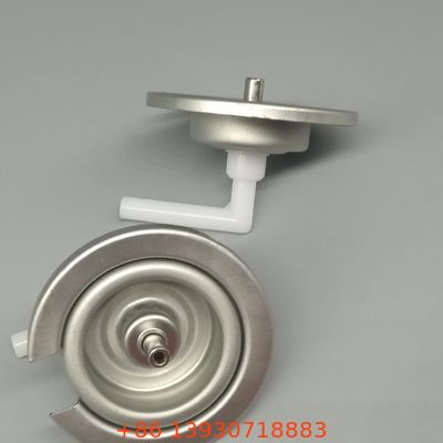 Cartuccia di gas butano con valvola e tappo per campeggio all'aperto, escursioni e stufe da picnic