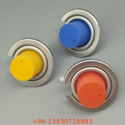 Valvola per fornello a gas butano da 1 pollice con cappuccio per fornelli da campeggio portatili