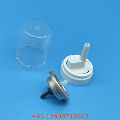 Valvola in alluminio invertita per bombolette di mousse per prodotti per la messa in piega