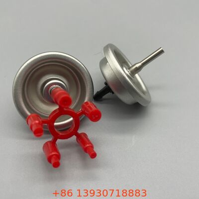 Adattatore valvola di ricarica butano in ottone resistente per fornelli e torce da campeggio commerciali con guarnizione a tenuta stagna