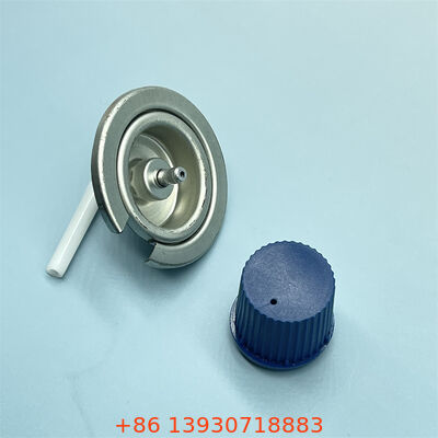 Valvola per fornello a gas portatile rossa ad alta visibilità per appassionati di attività all'aperto