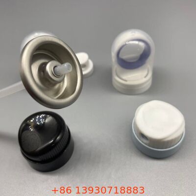 Valvola aerosol per la protezione solare con ugello resistente al blocco, sigillo a prova di perdite e funzionamento a 360 gradi per i prodotti di spray per la cura del sole