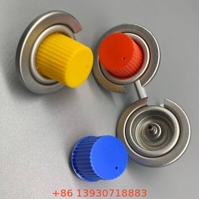 Valvola per fornello da esterno da 1 pollice con coperchio di sicurezza rosso