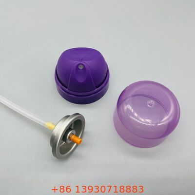 Valvola aerosol di precisione per lo spray del corpo del deodorante con design a prova di perdite, molla in acciaio inossidabile e lunghezza del tubo di immersione personalizzabile