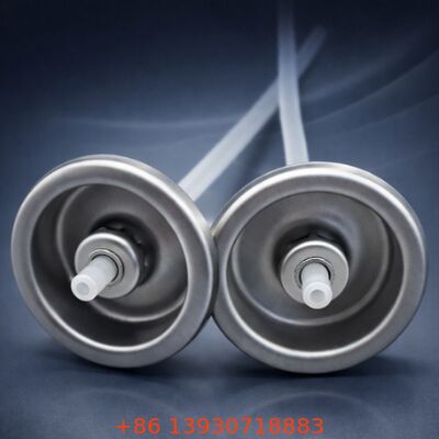 Valvola di pompa di lozione di distribuzione controllata per protezione solare con costruzione in latta e plastica compatibile con varie formulazioni