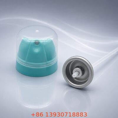 Valvola aerosol deodorante da 53 mm per spruzzo continuo di nebbia con design senza profumo e fresco
