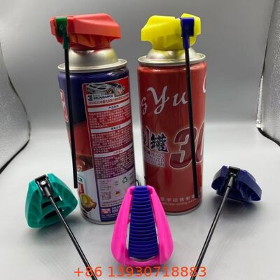 Attuatore di accensione pieghevole aerosol con meccanismo pieghevole resistente alla corrosione, blocco a prova di perdite e tubo di estensione integrato