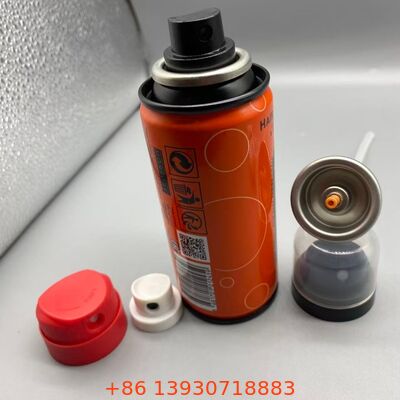Valvola aerosol affidabile per spray di colla per capelli con nebbia di precisione, ugello anti-intasamento e design resistente ai prodotti chimici per la fissazione delle estensioni dei capelli