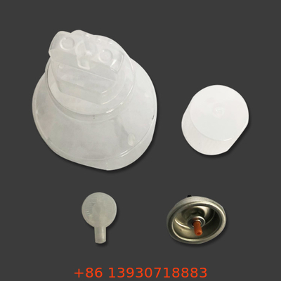 Maschera per ossigeno con cappuccio spray per ossigeno da un pollice resistente agli agenti chimici con ugello