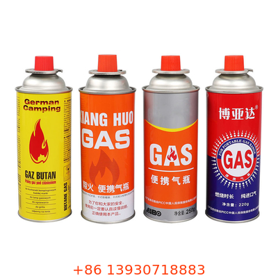 Bombola di gas propano butano 65 mm x 158 mm