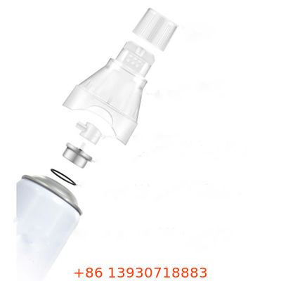 Sistema completo di spray all'ossigeno aerosol | Maschera, tappo e set attuatore per terapia facciale, della pelle e benessere