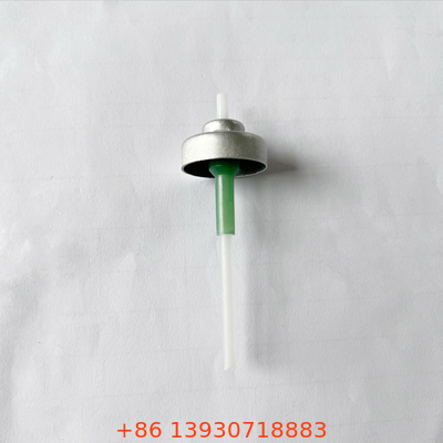 Valvola aerosol misurata per lattine aerosol singole e rivestite in argento