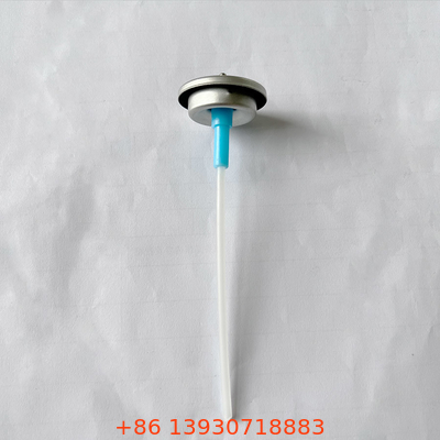 Valvola aerosol misurata per lattine aerosol singole e rivestite in argento