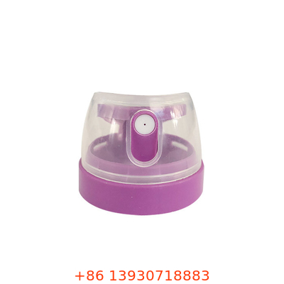 Tappo spray per aerosol resistente viola da 35 mm per bomboletta in alluminio