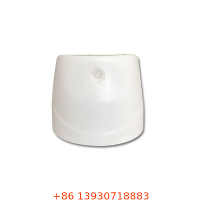 Bomboletta spray bianca da 53 mm con attuatore spray per coprire le forature