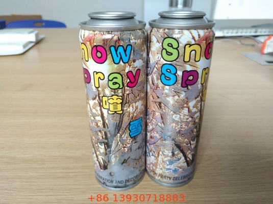 Streamer Snow Aerosol Spray Valve per barattolo di latta spray Streamer vuoto
