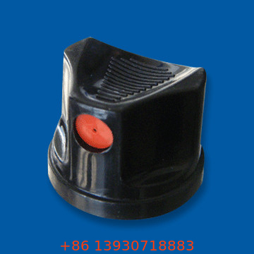 Ugello per vernice spray con attuatore aerosol in PP nero 0,64 mm