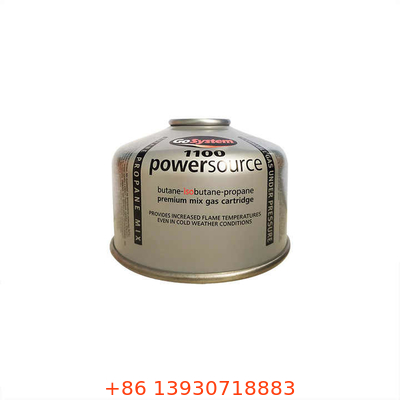 Bombola di butano antiruggine da 100 g Bombola a gas portatile da 220 ml con fornello a gas