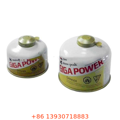 80 g 110 g 230 g 450 g Butanotuttico per stufe da campeggio