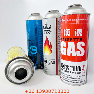 Bombola di gas del butano della latta per cuocere