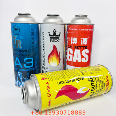 CMYK che stampa pressione scoppiata Mpa della bombola di gas 1,4 del butano del metallo
