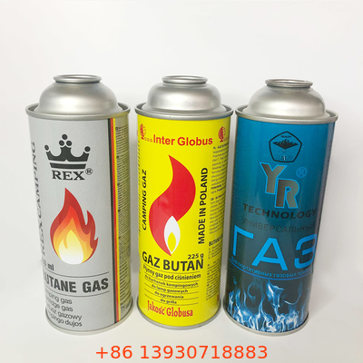 CMYK che stampa pressione scoppiata Mpa della bombola di gas 1,4 del butano del metallo