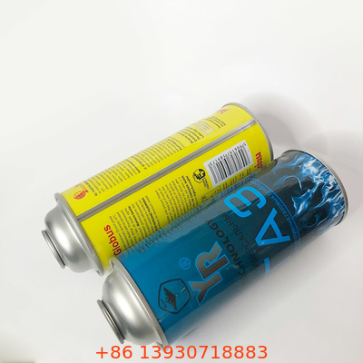 4 il colore CMYK &amp; Panton colora la latta del barattolo del gas del butano