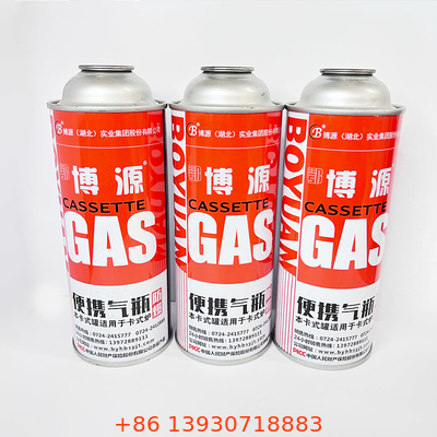 Bombola di gas del butano della latta per cuocere