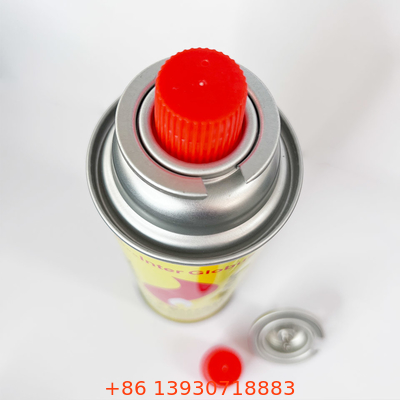 bottiglia di gas di campeggio del butano Tin Empty 227g del butano di 0.20mm della cartuccia spessa del gas