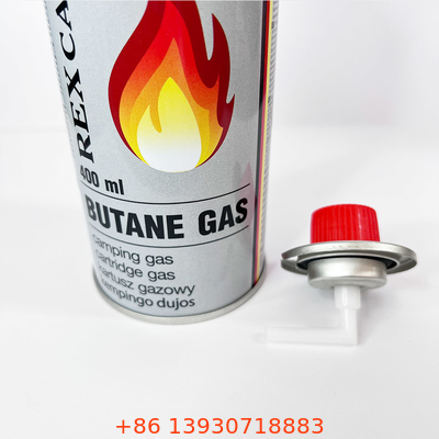 bottiglia di gas di campeggio del butano Tin Empty 227g del butano di 0.20mm della cartuccia spessa del gas