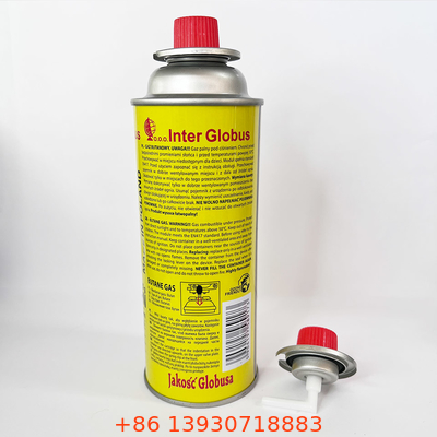 Cartucce riutilizzabili del gas del butano 190g della bombola di gas vuota della latta 220g