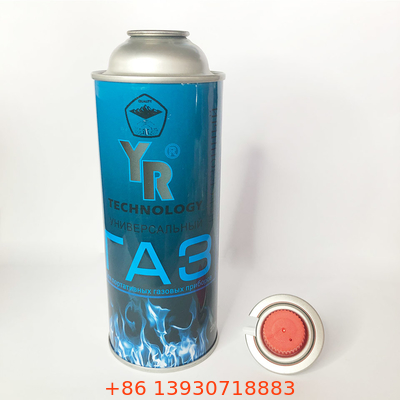 Valvola a gas portatile del butano della cartuccia dell'aerosol a uno pollici per Tin Cans