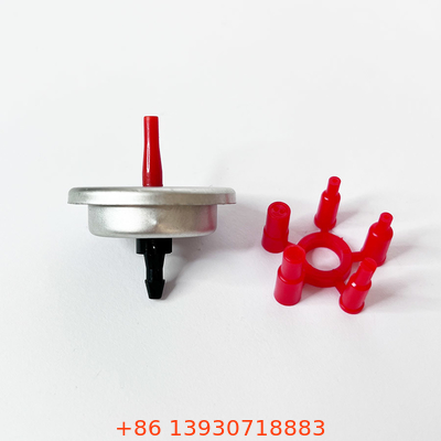 Valvola speciale 25.4mm della ricarica del gas del butano della latta del gambo della famiglia