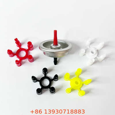 Valvola speciale 25.4mm della ricarica del gas del butano della latta del gambo della famiglia