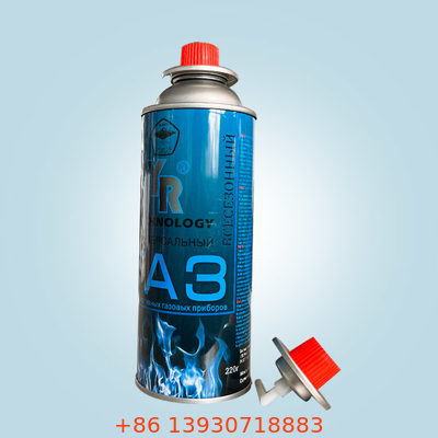 valvola della latta del gas del butano della valvola della bomboletta spray di larghezza di 4.5cm non che arrugginisce