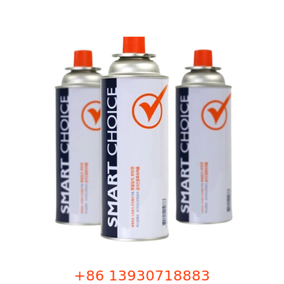 CMYK che stampa la bombola di gas riutilizzabile del butano per capacità della stufa di campeggio 400ml